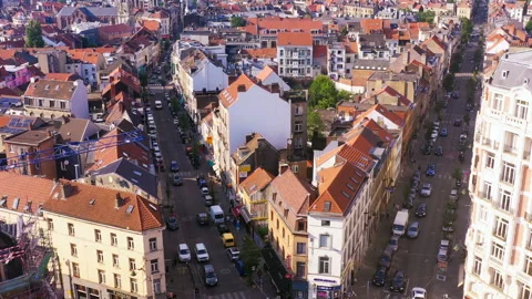 Brussels streets 動画素材 111420688