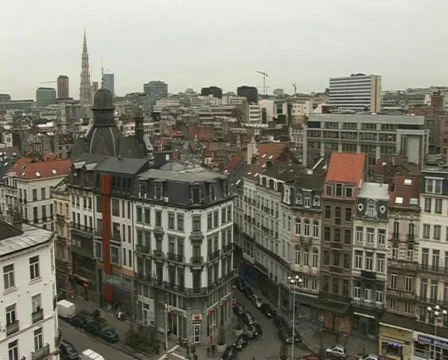 Brussels view Stock-Footage 449698