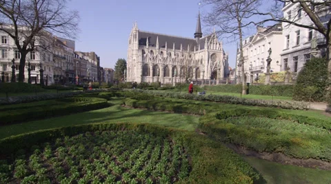 Brussels view Stock Footage 37396853
