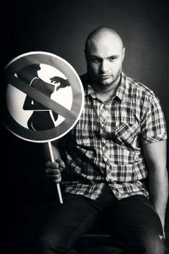 Brutal man Stock Photos