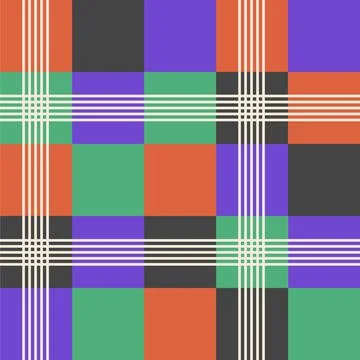 Brutalism design vector seamless pattern with simple cubes, checkerboard. Bold Stock Illustration