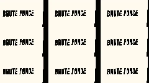 Brute force glitch Stock Footage 171610673