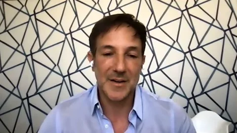 Bryan Fogel is interviewed for his documentary film 'The Dissident' - 2021 Video stock 154356373