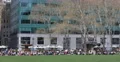 Bryant Park Midtown Manhattan New York City People Crowd Relaxing Lunch Break US 4k or 4k+ Resolution