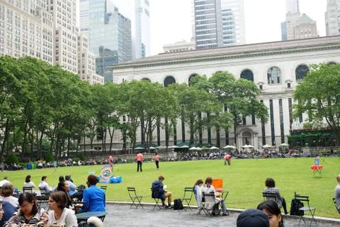 Bryant Park Stock Photos
