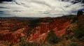 Bryce Canyon 01 Hoodoos and clouds at Sunset Point HD Footage
