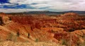 Bryce Canyon 04 Hoodoos and clouds at Sunset Point HD Footage