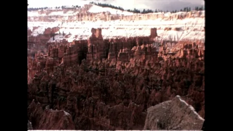 Bryce Canyon Cliffs Stock Footage 276291753