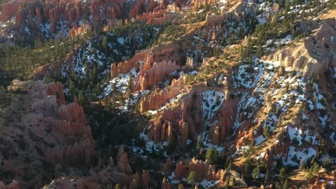 BRYCE CANYON BY DRONE 库存影片 157258385