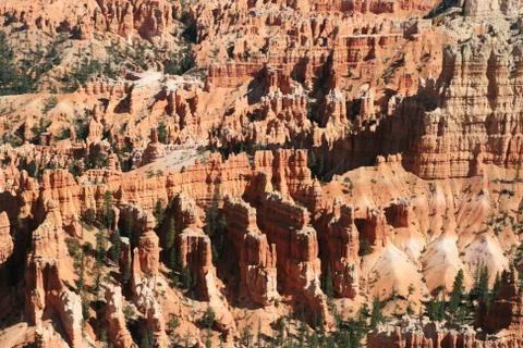 Bryce canyon formations Stock Photos