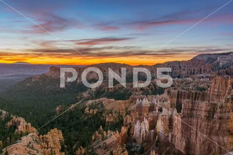 Bryce Canyon National Park Sunrise Stock Photos