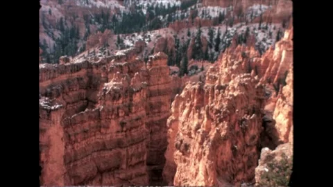 Bryce Canyon Rock Formations Stock Footage 276291757