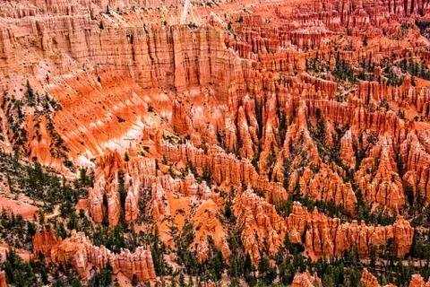 Bryce canyon spectacle Stock Photos