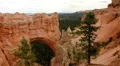 Bryce Canyon Timelapse 16 Hoodoos and clouds at Natural Bridge HD Footage