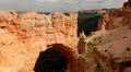 Bryce Canyon Timelapse 17 Hoodoos and clouds at Natural Bridge HD Footage
