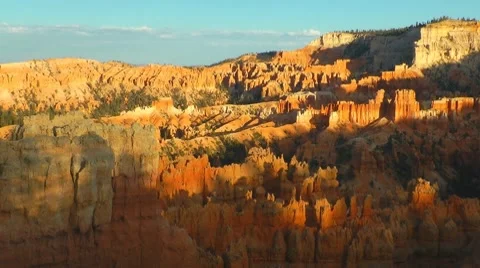 Bryce Canyon, Utah, USA (time lapse) Stock Footage 7729208