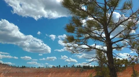 Bryce Canyon, Utah, USA (time lapse) Stock Footage 7729486
