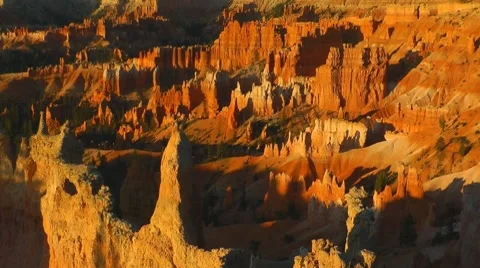 Bryce Canyon, Utah, USA (time lapse) Stock Footage 8506261