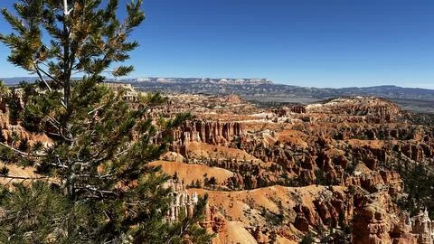 Bryce Canyon Valley view Stock Photos