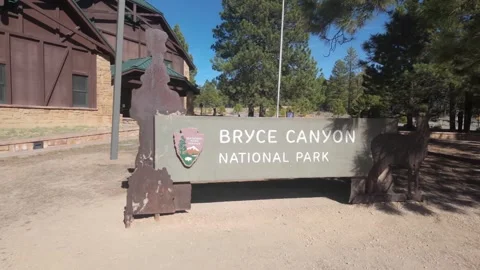 Bryce Canyon Visitor Center Vídeos de archivo 334688328