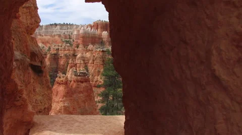 Bryce Tunnel Stock Stock Footage 55574388
