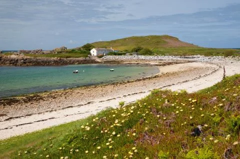 Bryher, isles of scilly Stock Photos