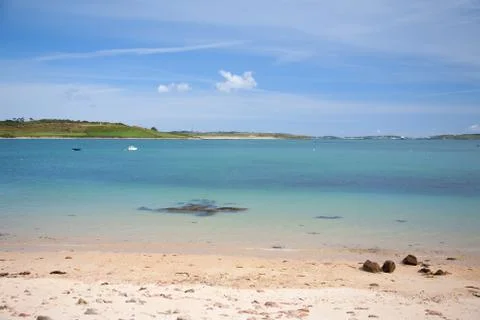 Bryher, isles of scilly Stock Photos