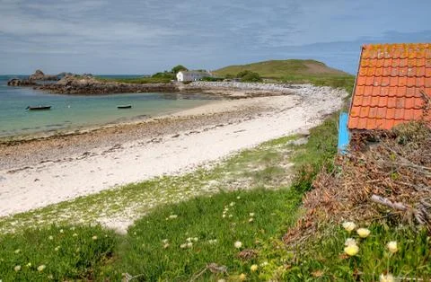 Bryher, isles of scilly Stock Photos