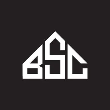 BSC letter logo design. BSC monogram initials letter logo concept. BSC letter Stock Illustration
