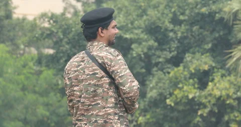 BSF Guards Stock Footage 317593544