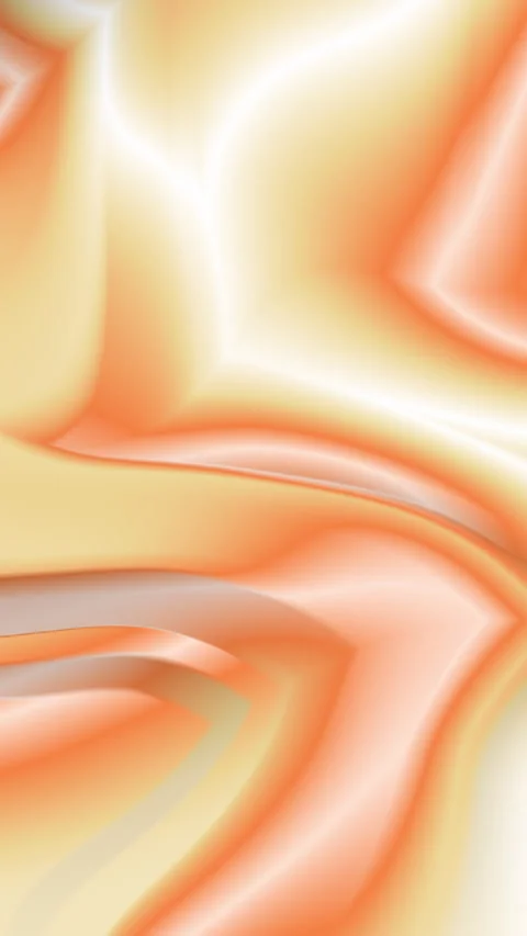 Bstract fluid background in soft orange and cream tones with glossy gradients 스톡 동영상 309849726