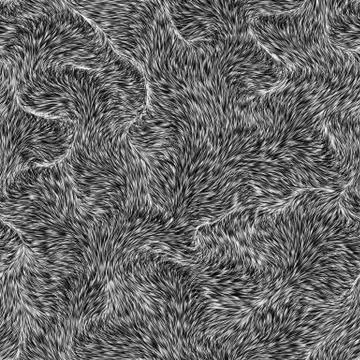 Bstract fur background Stock Illustration
