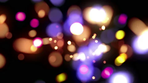 Bstract motion background shining bokeh stars sparks Stock Footage 119734871