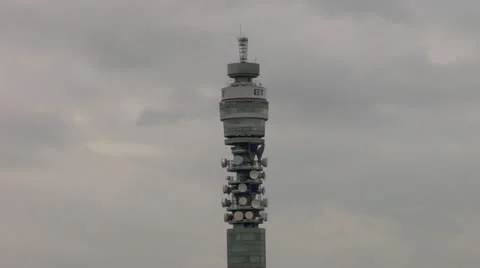 BT Tower Stock Footage 10808968
