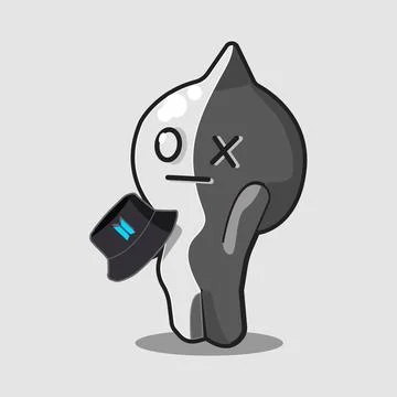 Bts bt21 van Ilustración de archivo