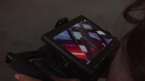 BTS of Digital Screen Stock Footage 270327420