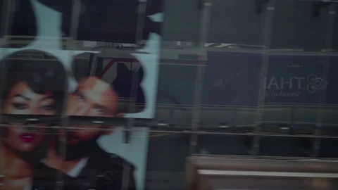 BTS Skytrain inside Stock Footage 78563046