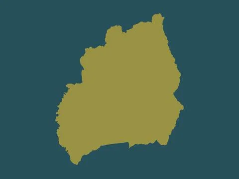 Bubanza, Burundi. Solid color shape イラスト素材