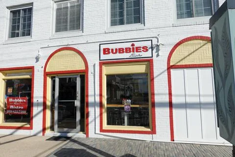 Bubbies Kosher Bistro is a restaurant that serves kosher Jewish food like you Stock Photos