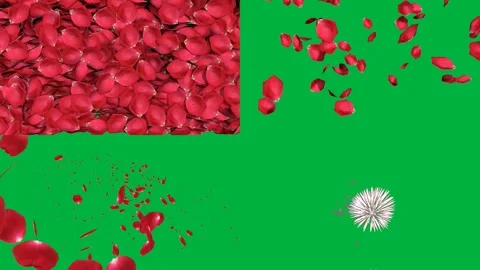 Bubble and transparent sphere on green screen chroma key background Stock Footage 309643782