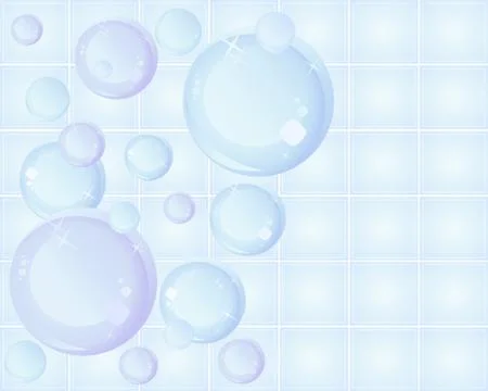 Bubble background Stock Illustration
