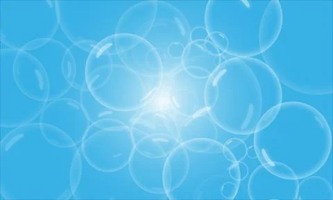 Bubble Background Stock Illustration