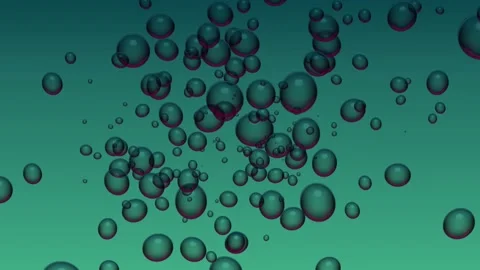 Bubble Background Moving Beauty Pine Bubble Video stock 183427080