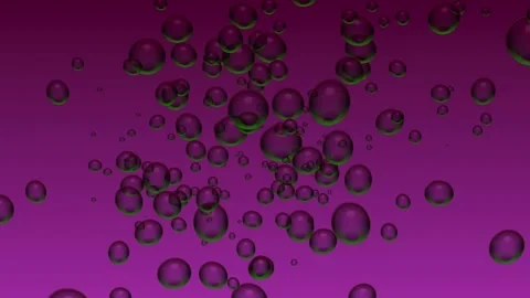 Bubble Background Moving Beauty Pink Bubble Stock Footage 183425852