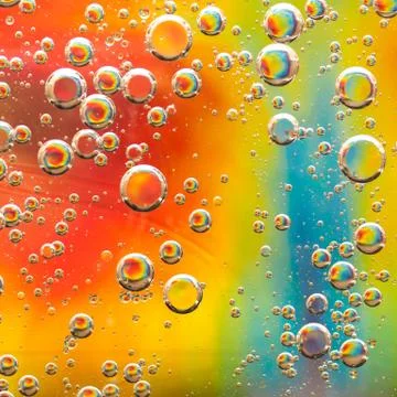 Bubble background Stock Photos
