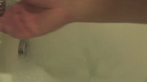 Bubble bath Stock Footage 11814875