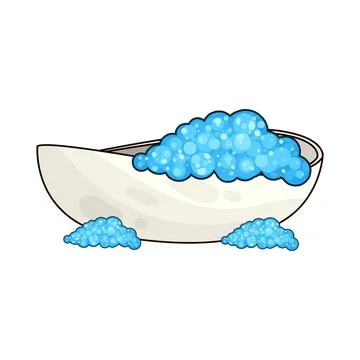 Bubble bath illustration Stock Illustration