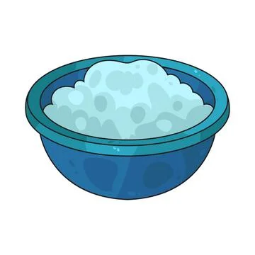 Bubble bath illustration Stock Illustration