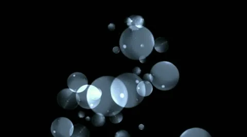 Bubble & blister underwater,pearls & fish roe. Stock Footage