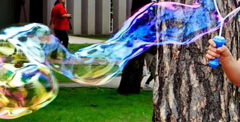 Bubble blower 1 Stock Photos